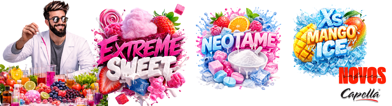 Novos sabores CAP
