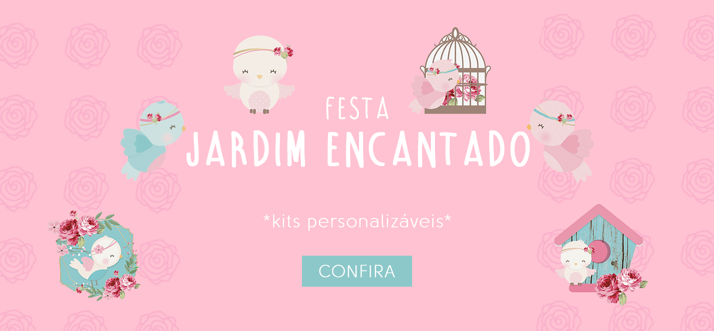 Lembrancinha Festa Jardim Encantado