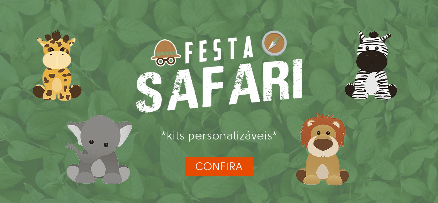 Lembrancinha Festa Safari