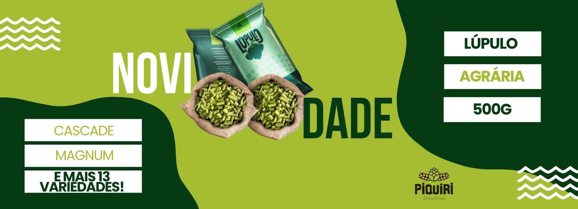 novidade lúpulos agrária