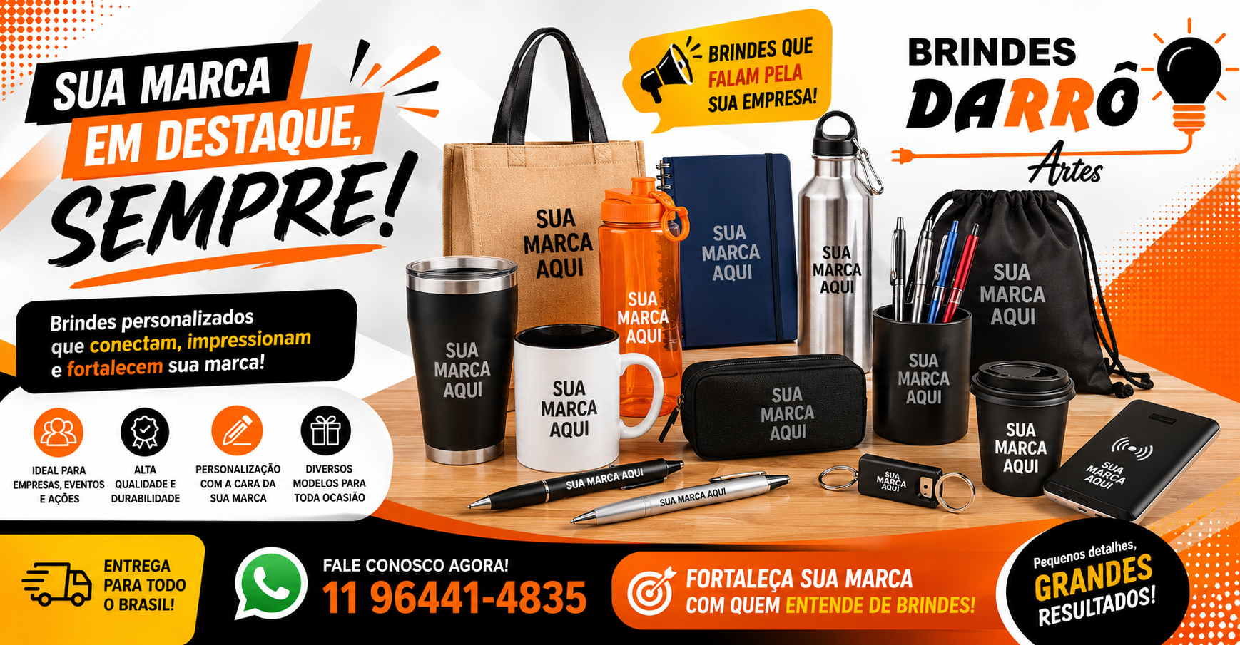 brindes diversos