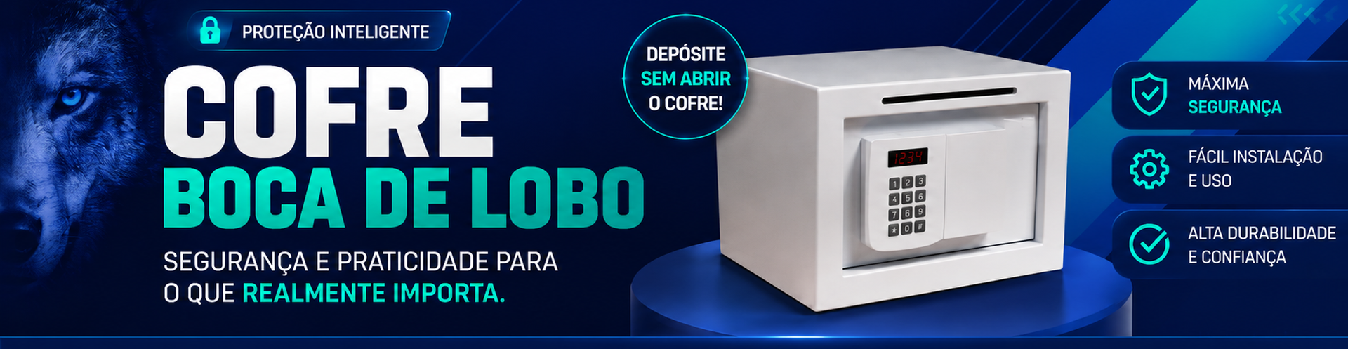 Cofre boca de lobo