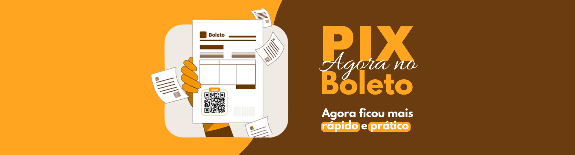 Pix no Boleto
