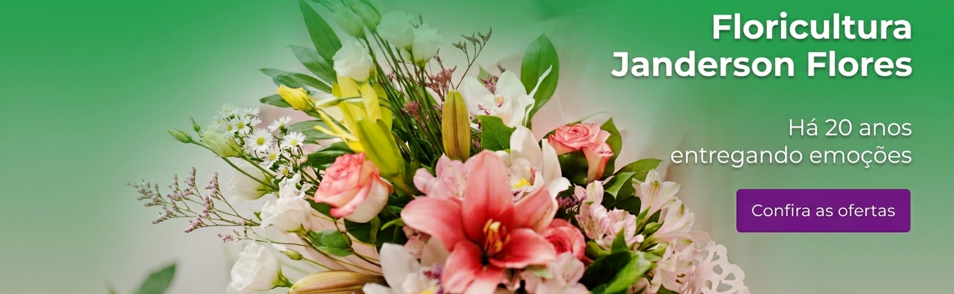 Floricultura Janderson Flores | Flores e Presentes em São gonçalo, Niterói e região