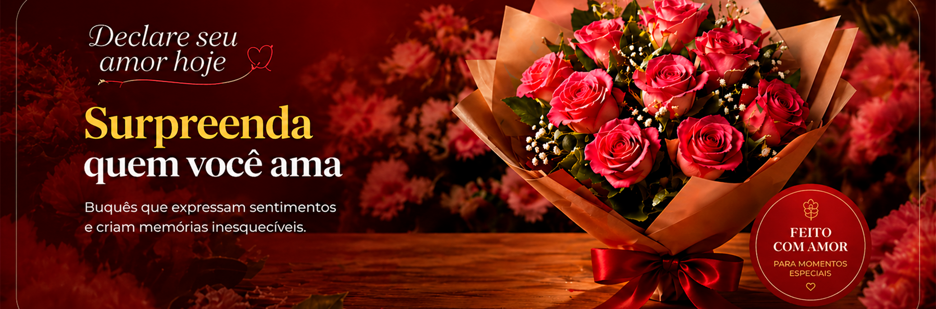 Floricultura. Entrega de flores em São gonçalo, Niteroi e regiões