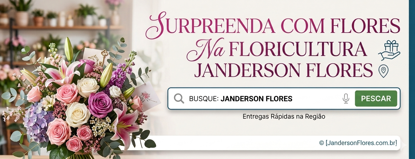 Floricultura São gonçalo - Janderson flores