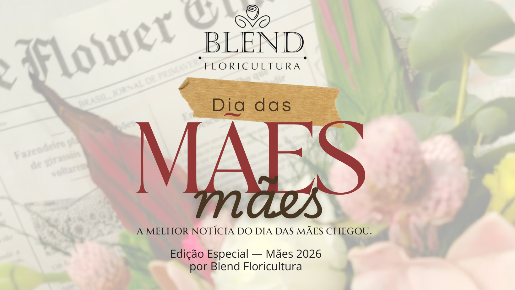 Dia das mães 2026