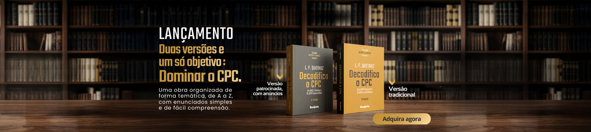 Lançamento Decodifica o CPC