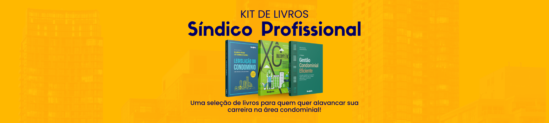 Kit de livros - Síndico Profissional