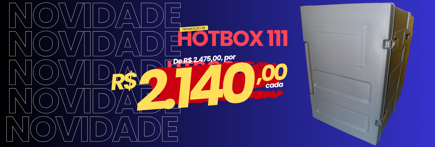 Promoção - Hotbox 111 Litros