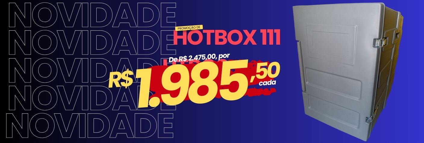 Promoção - Hotbox 111 Litros