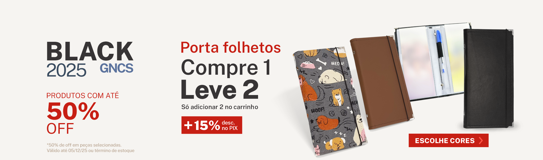 Black Porta Folhetos