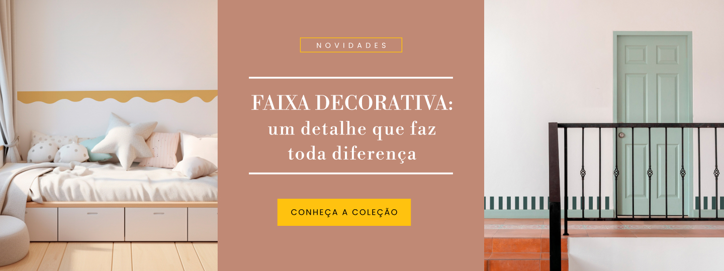 Adesivo de parede contorno de porta