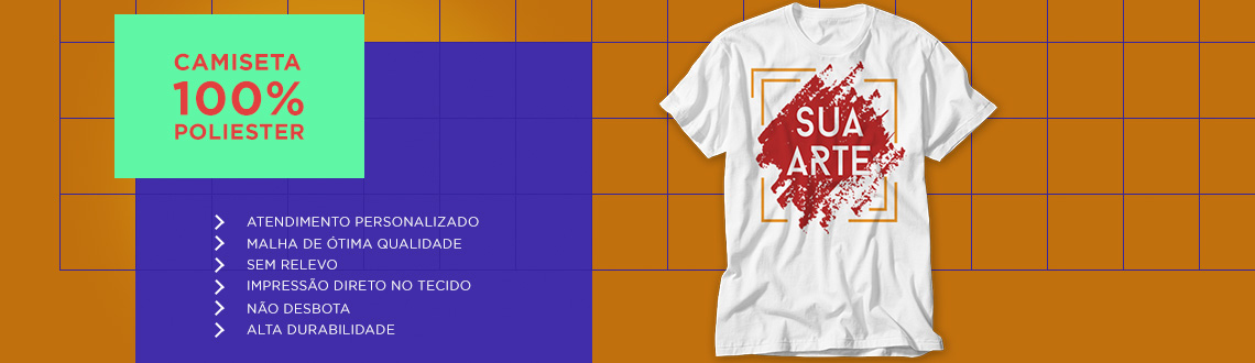 CAMISETA 100% POLIESTER