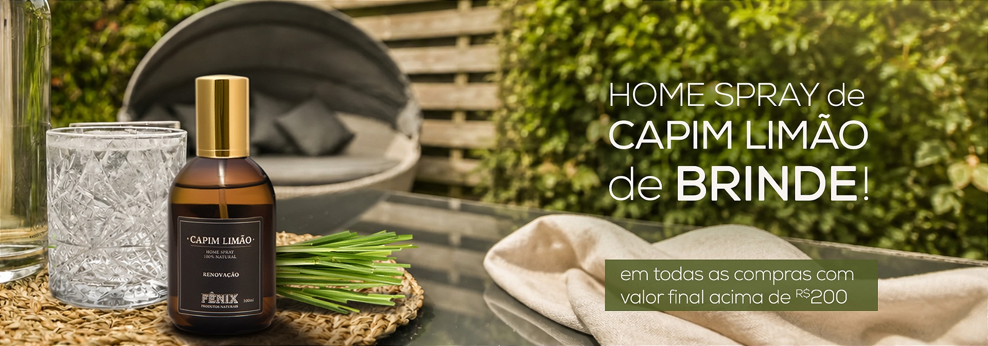 Spray Capim - Brinde | HOME