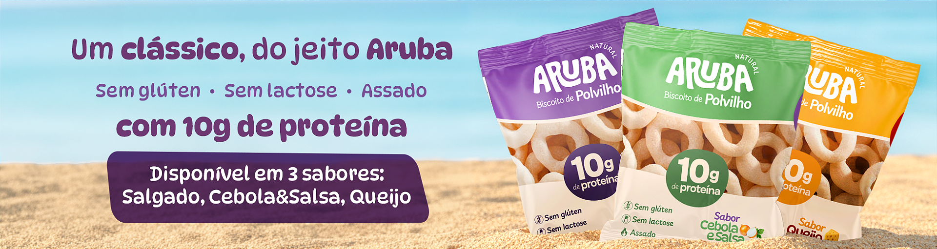 Polvilho com Proteína