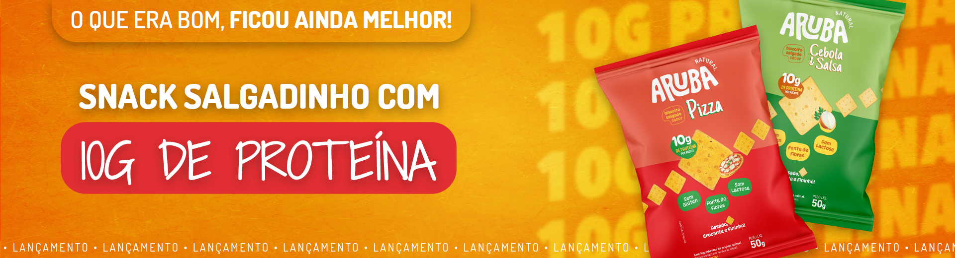 Lançamento Salgado com Proteína