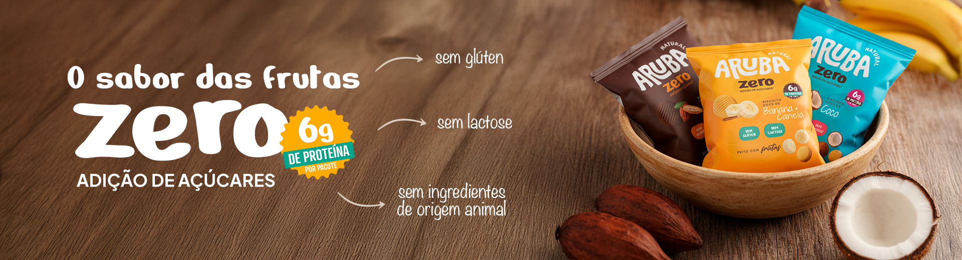 Lançamento Zero com Proteína