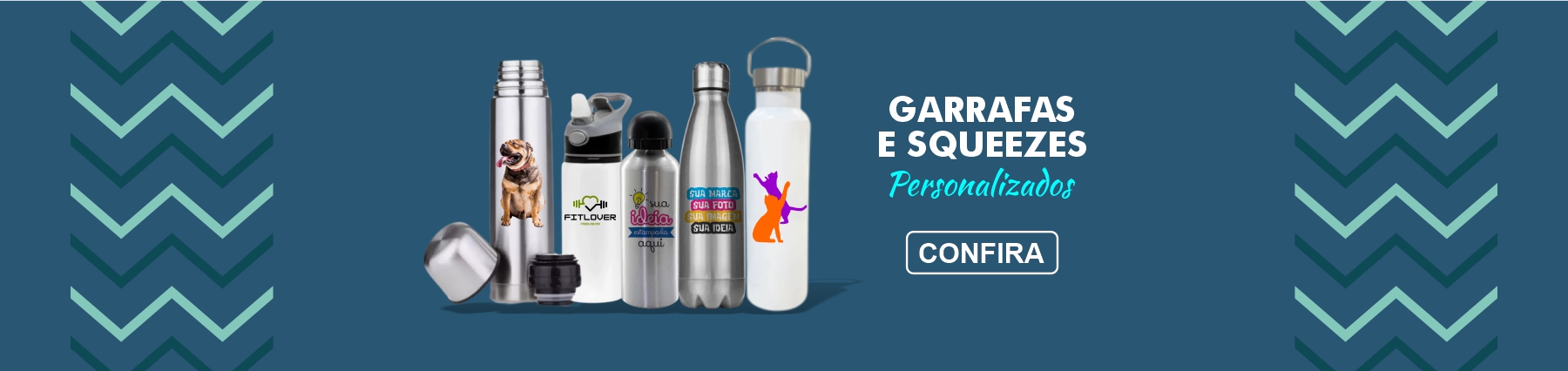Garrafas e Squeezes