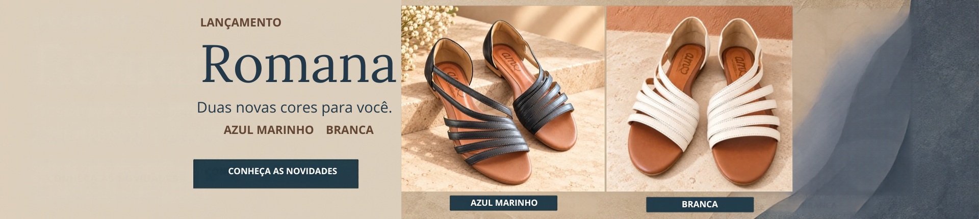 Novas cores Romana