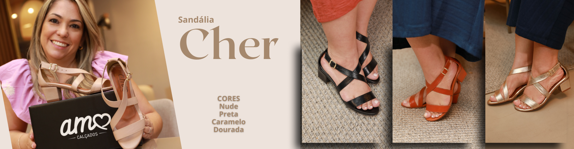 Sandália Cher