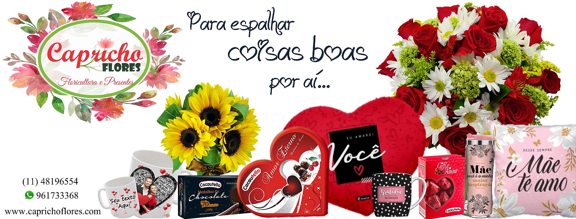 para espalhar coisas boas