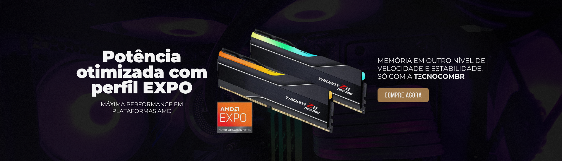 Fullbanner Memória Trident Z Neo
