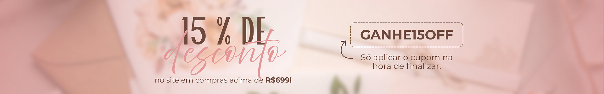 Cupom 15%