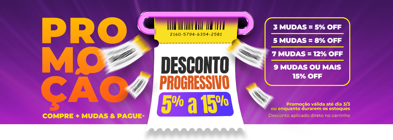 desconto progressivo