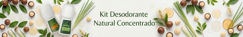 IA Kit 2 Desodorantes Naturais