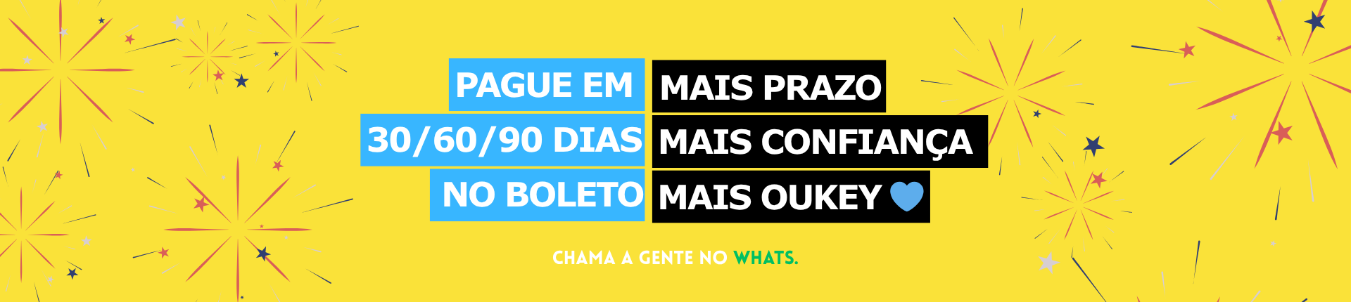 Receba antes, pague depois.