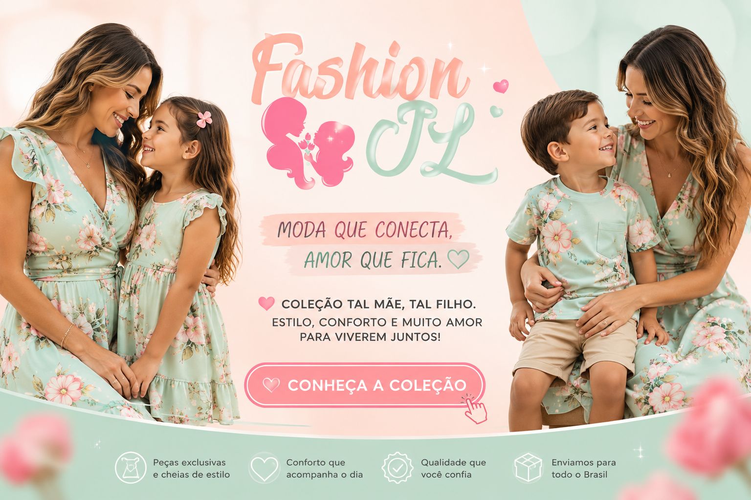 MÃE E FILHOS
