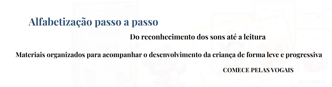 ALFABETIZAÇÃO PASSO A PASSO