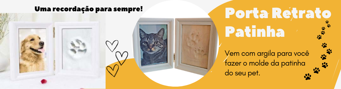 Porta Retrato com Impressão de Patinha