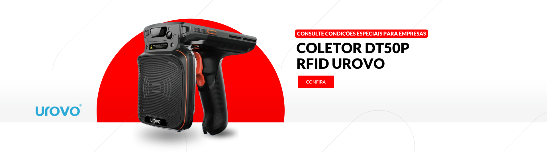 COLETOR DT50P RFID UROVO