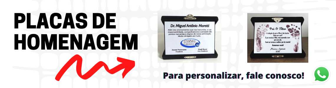 Placas de Homenagem