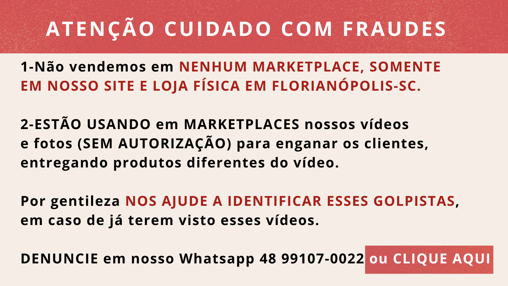 ATENÇÃO