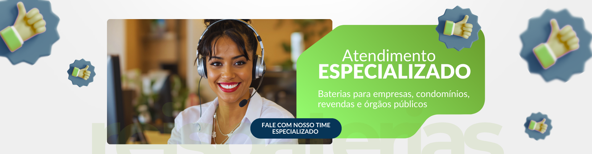Atendimento Especializado para empresas