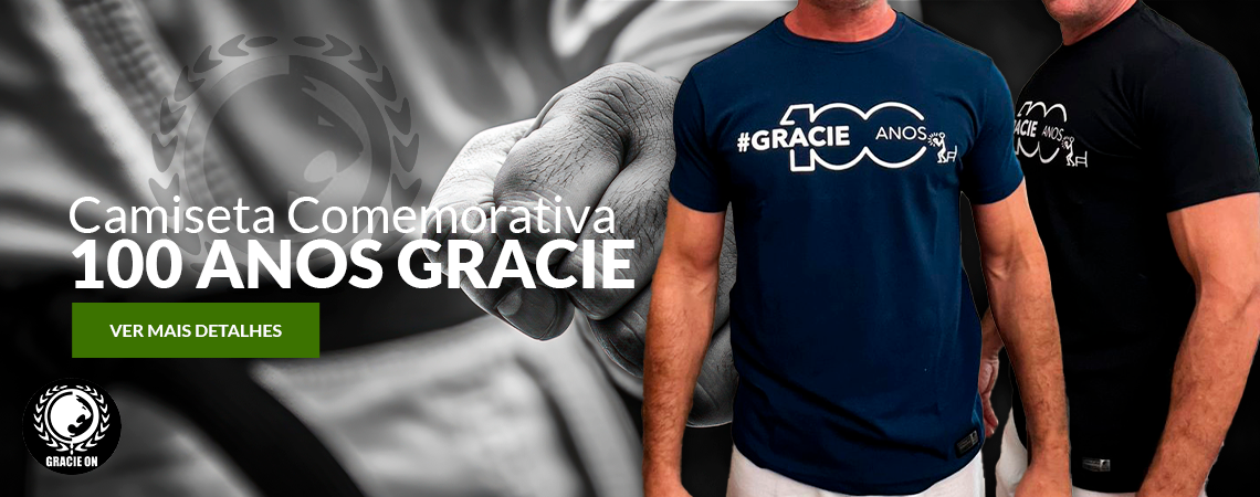Camiseta 100 Anos Gracie