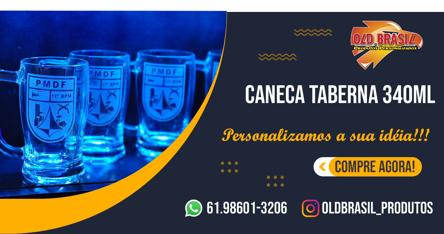 Caneca de Chopp 340 TRANSPARENTE