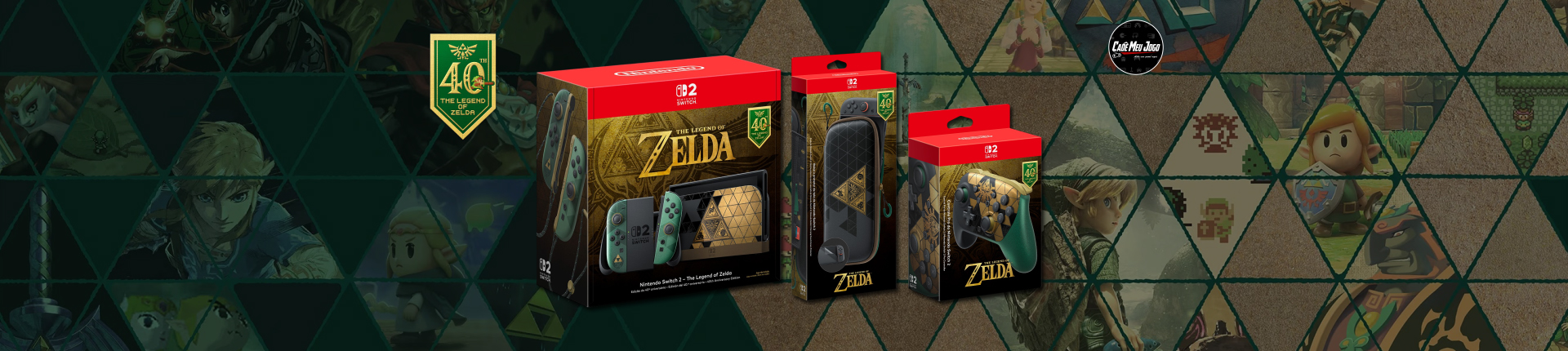 Zelda 40 anos