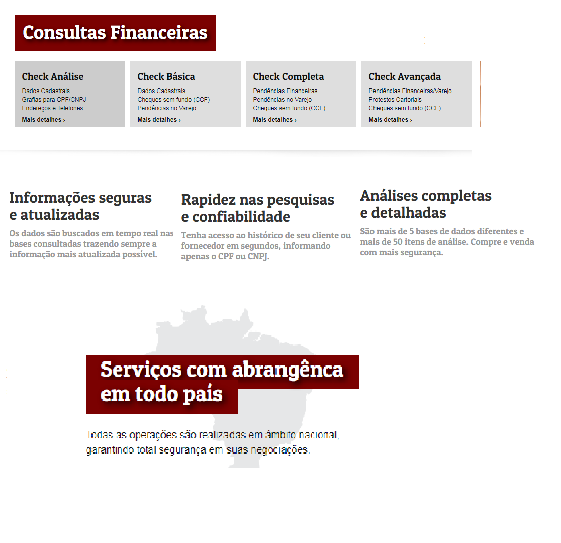 Consultas Financeiras
