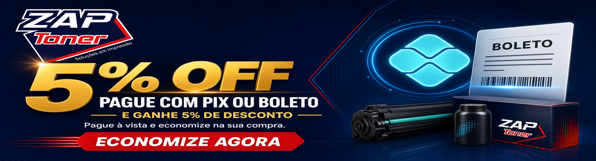 Desconto Pix ou Boleto