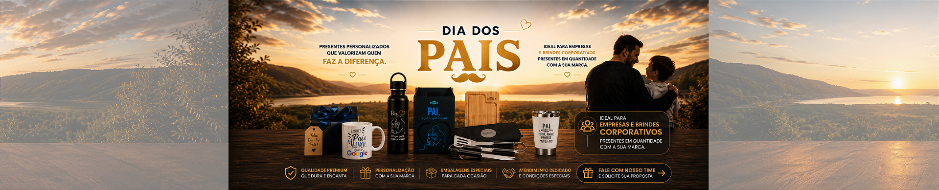 Dia dos pais 2026