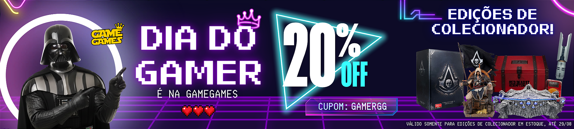 Dia do Gamer - Colecionadores