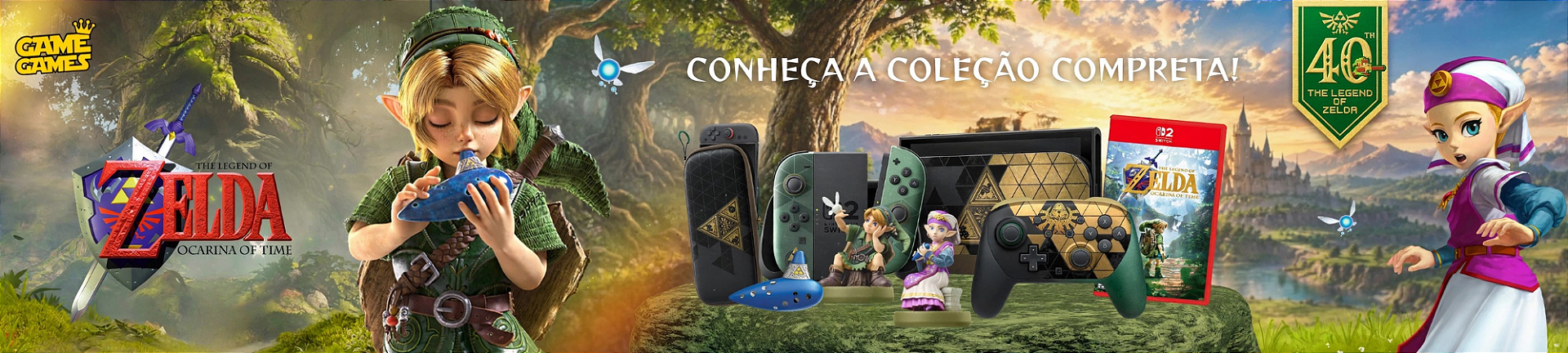 Nova Coleção Zelda
