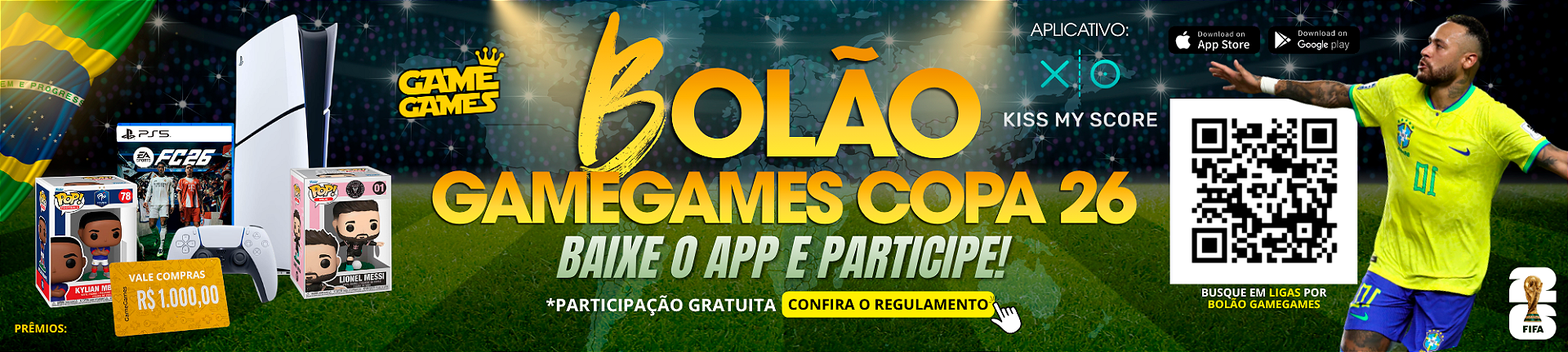 Bolão Copa 2026 Oficial