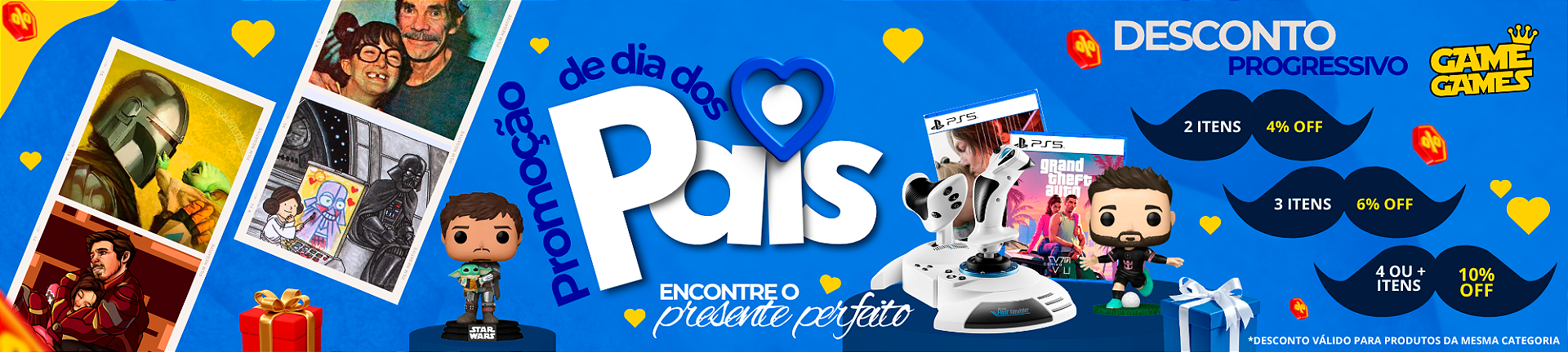 Dia dos Pais - Promoção Progreciva