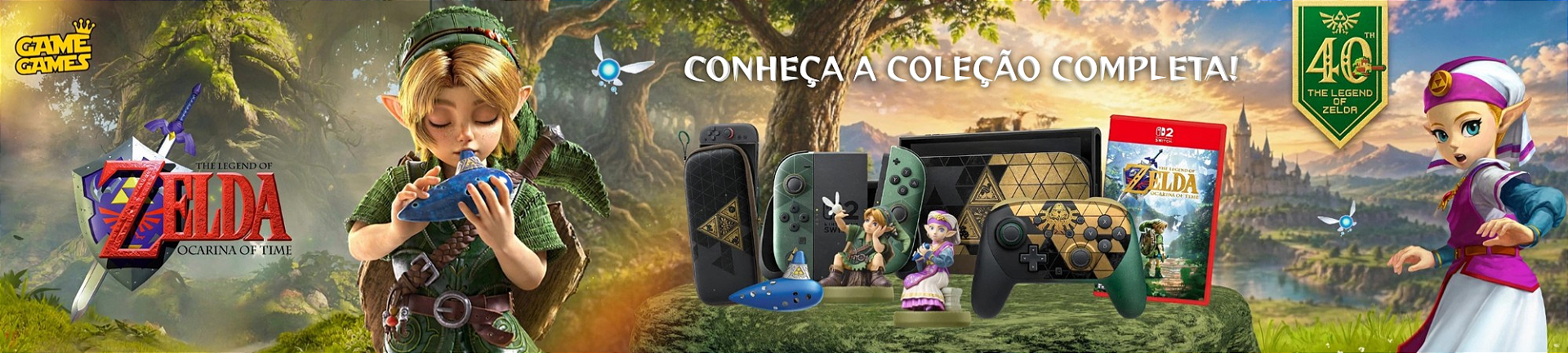 Nova Coleção Zelda
