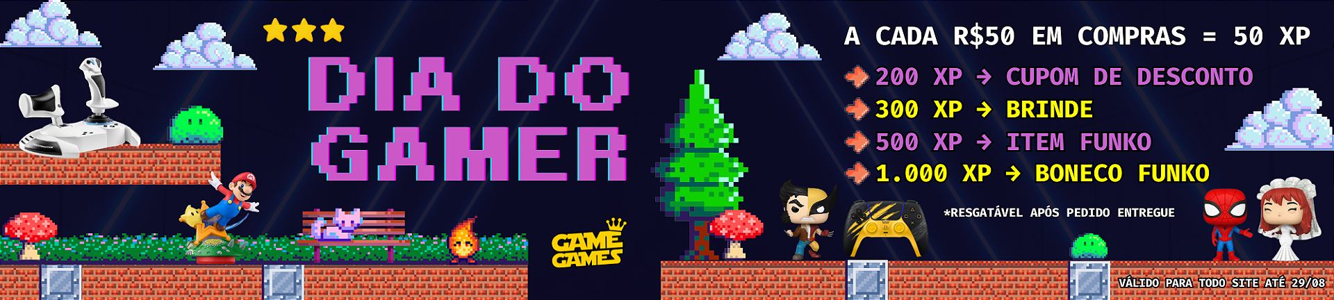 Dia do Gamer - XP